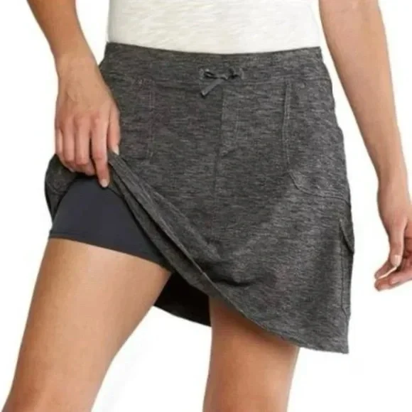 Kuhl Women's Mova Skort in charcoal heather, S, MSRP $70 - Picture 3 of 16